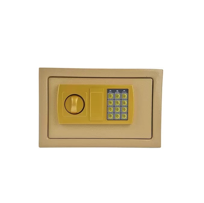Mini Safe with Key & Combination Lock 20E- Various Colours