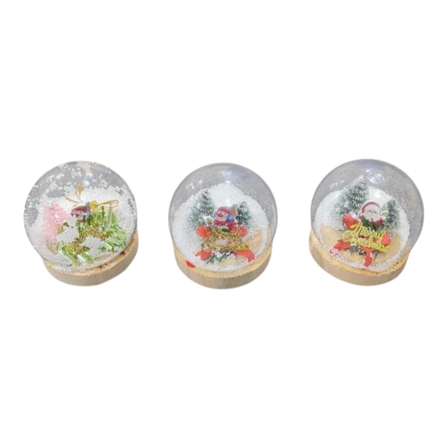 Christmas Snow Globe - Various Options