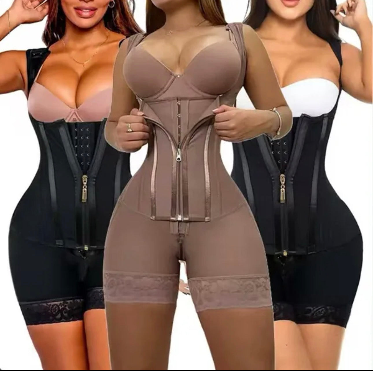Ladies Full Body Compression Shaper -Various Colours