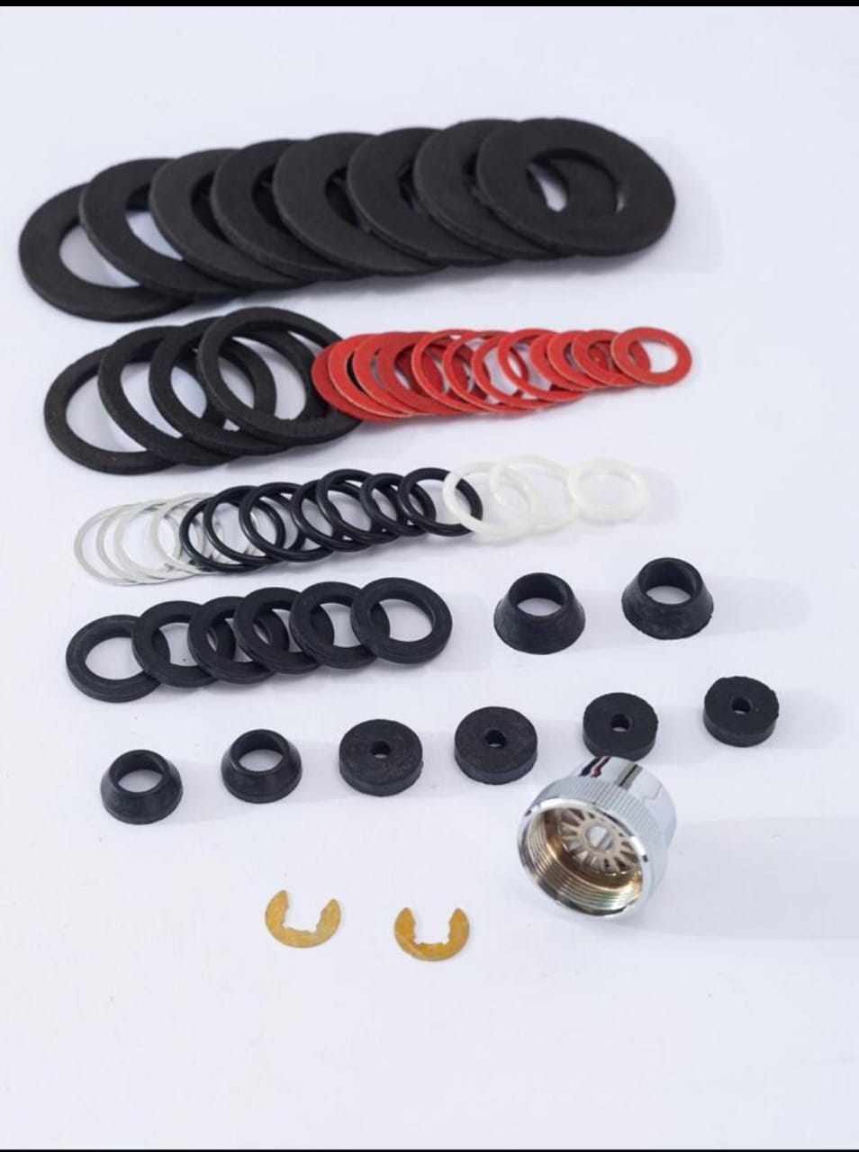 55Pcs Sanitary Plumbing Faucet Maintenance Washers