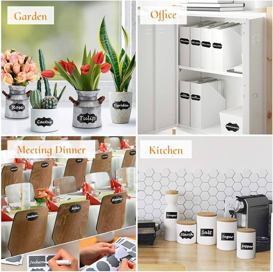 Multipurpose Chalkboard Labels/Stickers