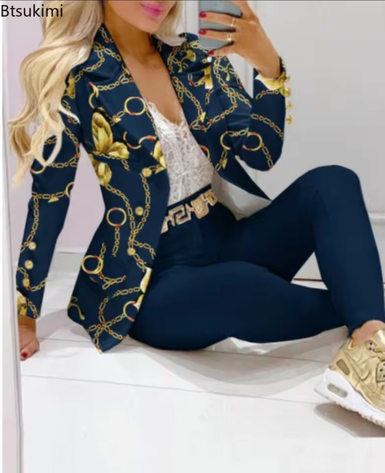 New Design Women Two Piece Set For Ladies Outfits