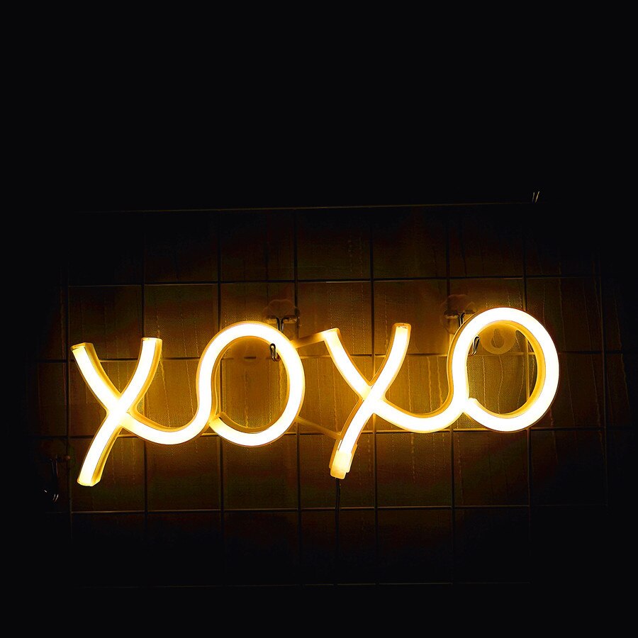 XOXO LED Neon Sign
