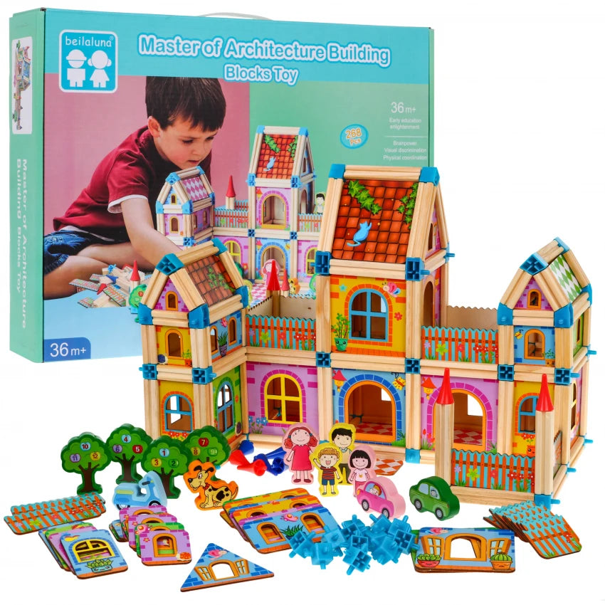 Kids DIY Children's Multi-functional Building Blocks Interactive Educa ...