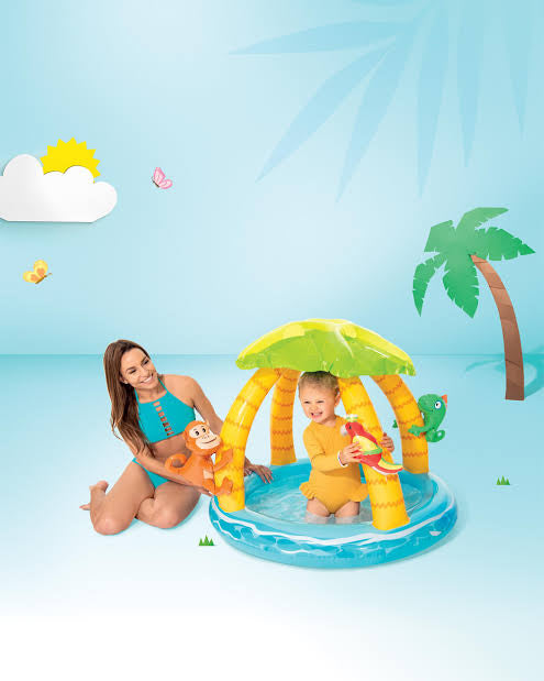 Tropical Island Baby Pool