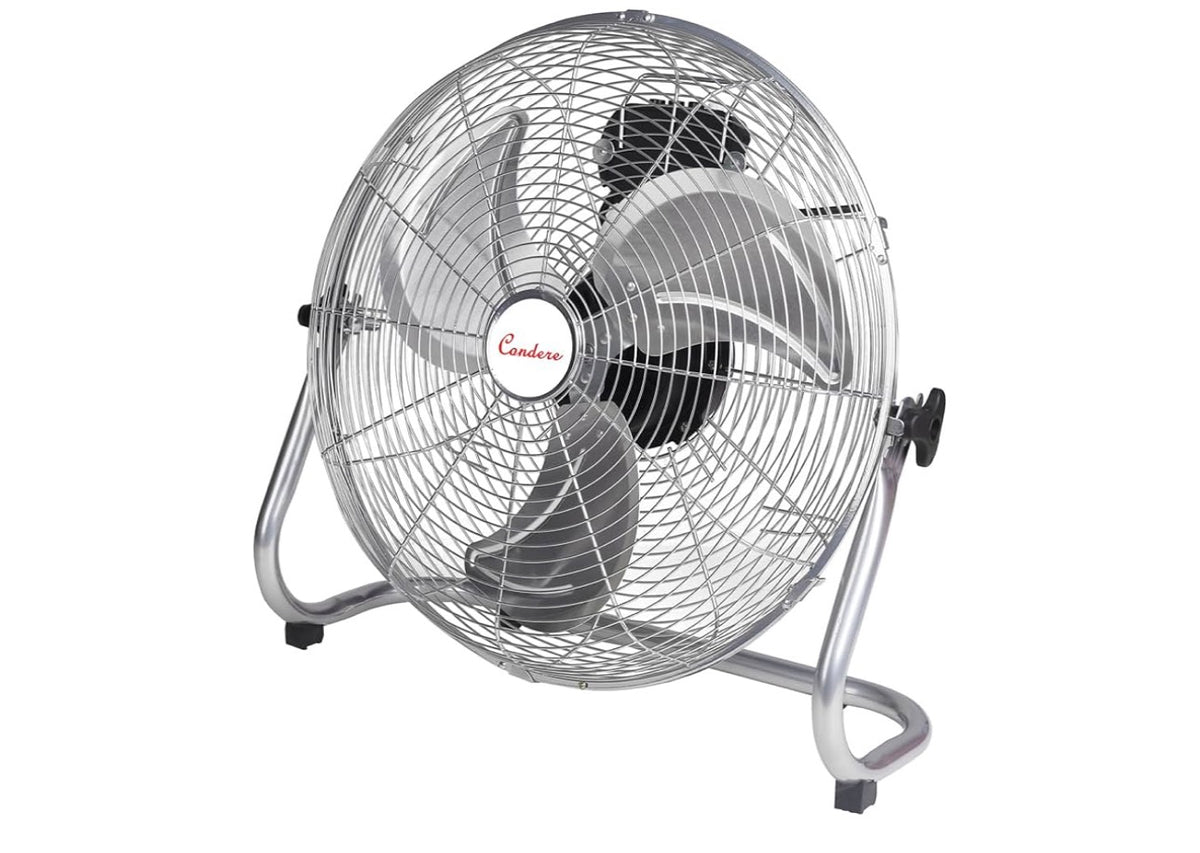 Condere
18" Metal Floor Fan – Standing Oscillating Pedestal Fan for Bedroom & Home FS40-F18