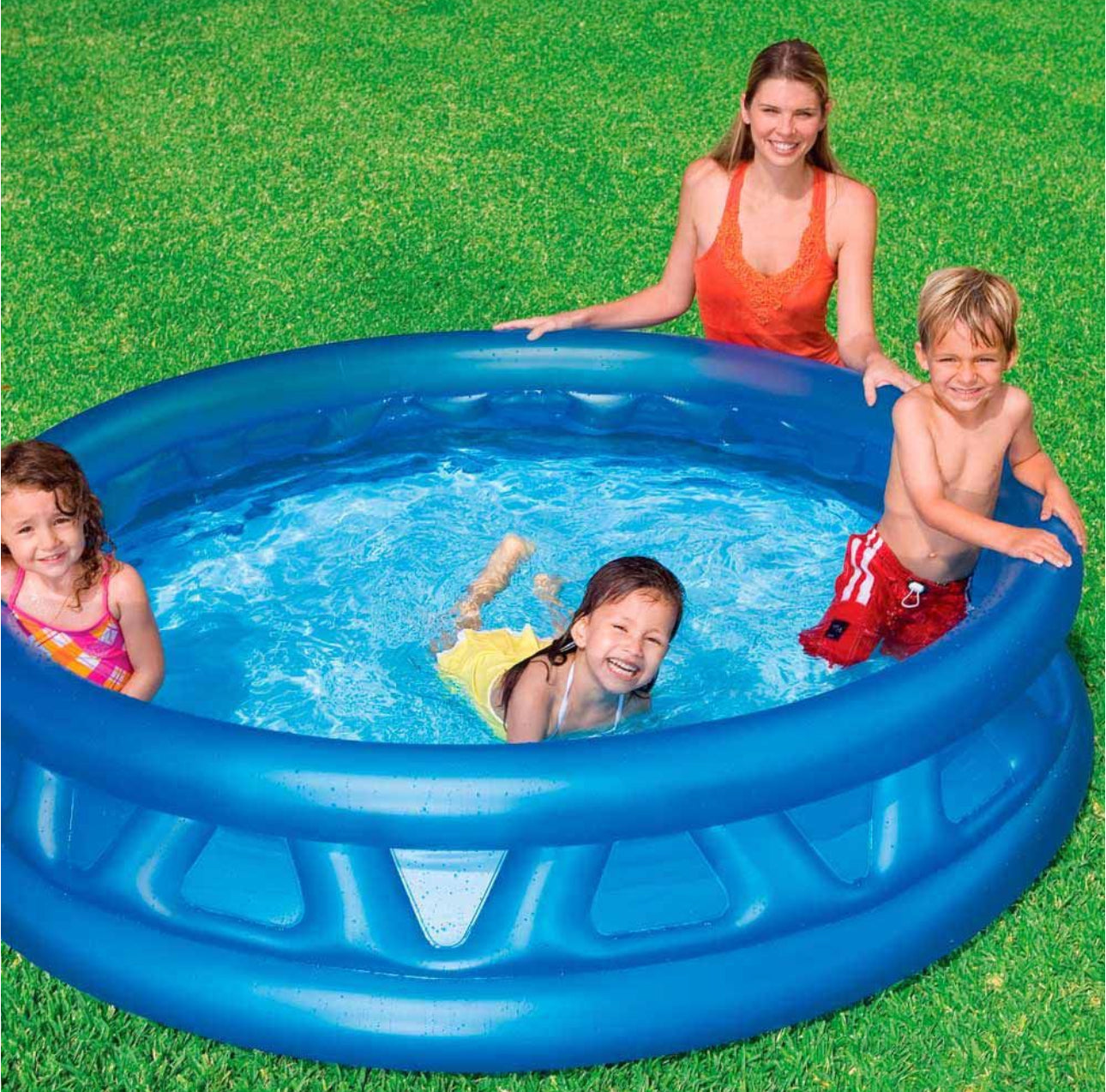 Kids Soft Side Inflatable Pool