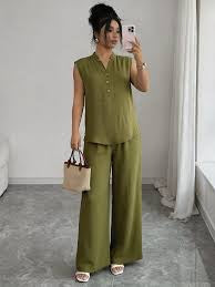 Ladies SummerCasual Two-Piece Set-Various Colours