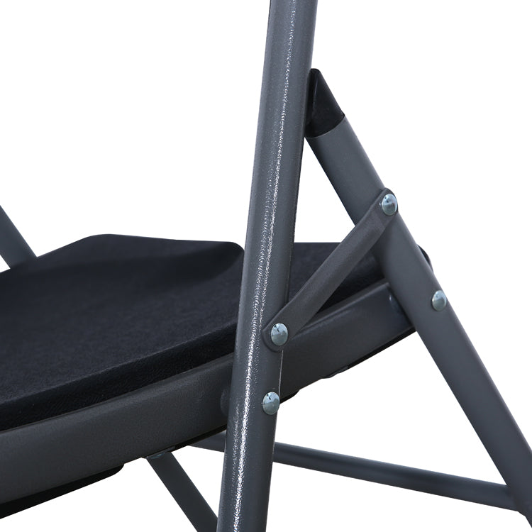 Plastic Folding Chair Black or White