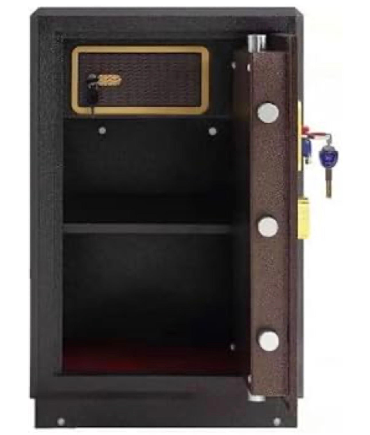 MHome H1-1200 Fire Proof Safe On Wheels With 2 Keys + Combination Lock Safe 57cmx 50 x 118cm