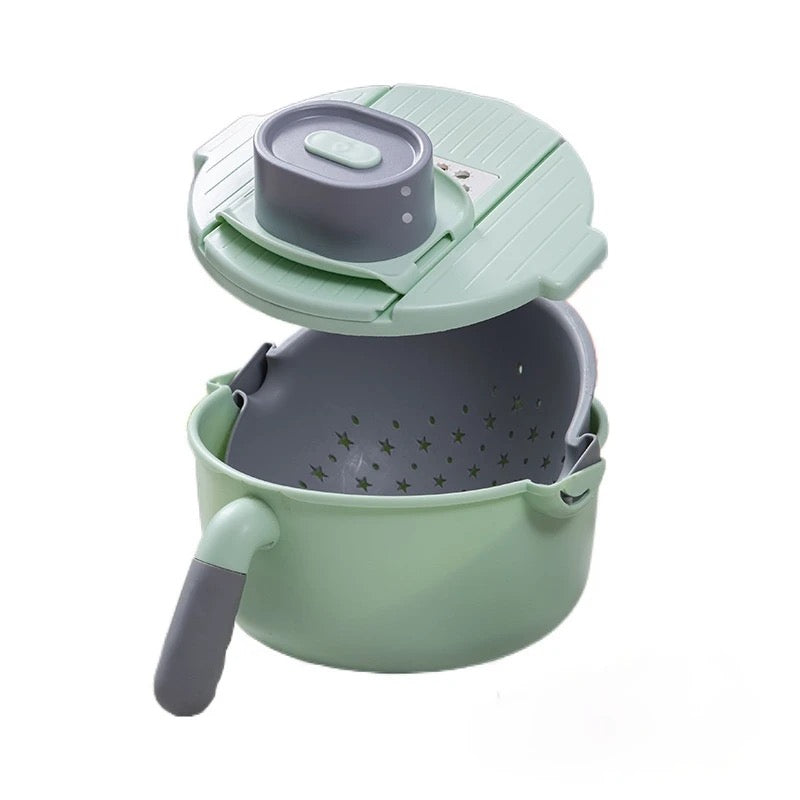 Multifunctional Vegetable Cutter Grater And Fruit Slicer Grinder Drain Basket Kitchen Tool Accessories