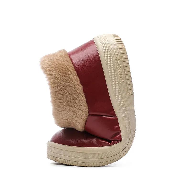 Ladies Winter Slip-On Shoe With Fur Lined
