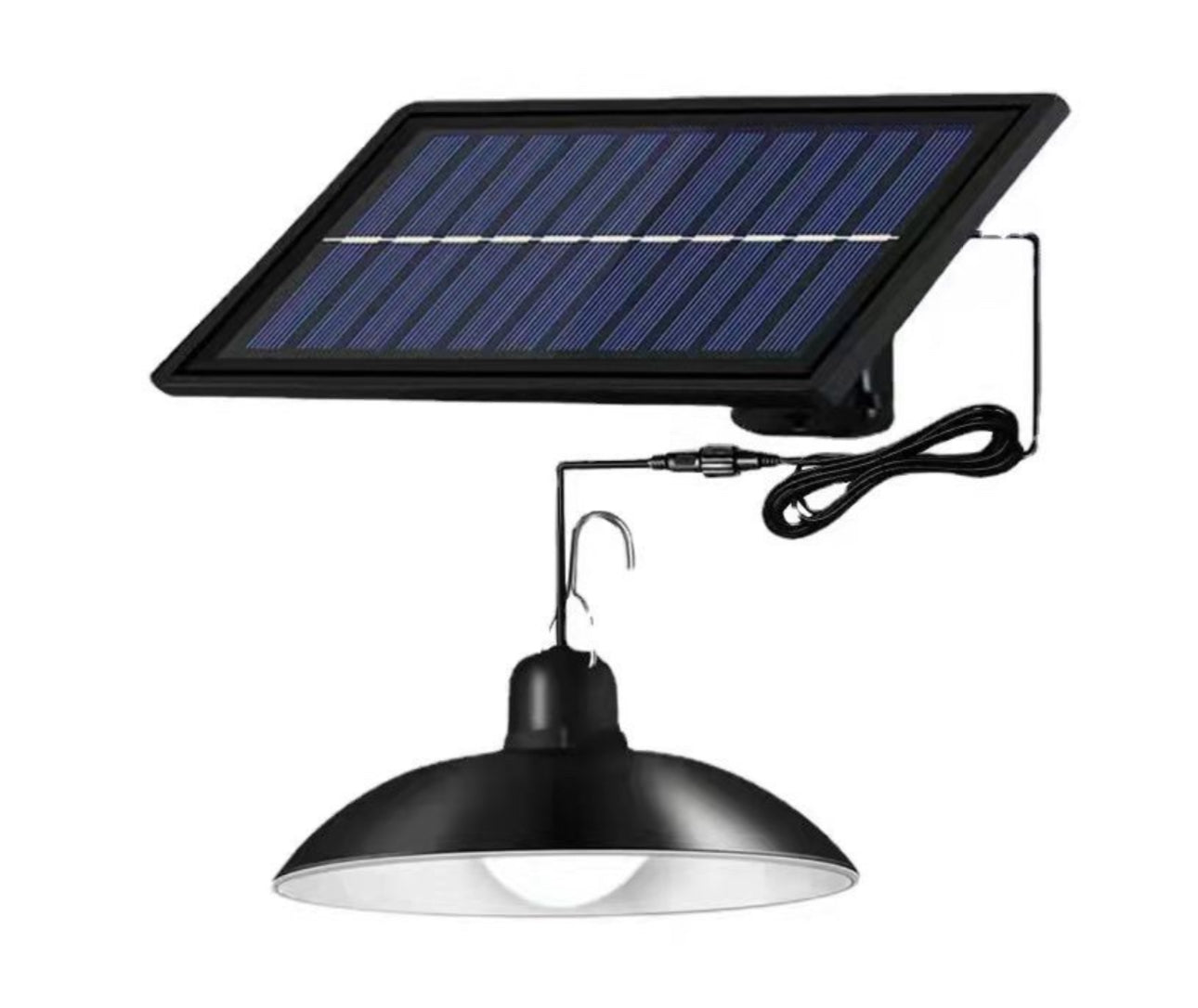 Solar LED Pendant Lights, Dusk to Dawn Auto Lamp with Remote Control