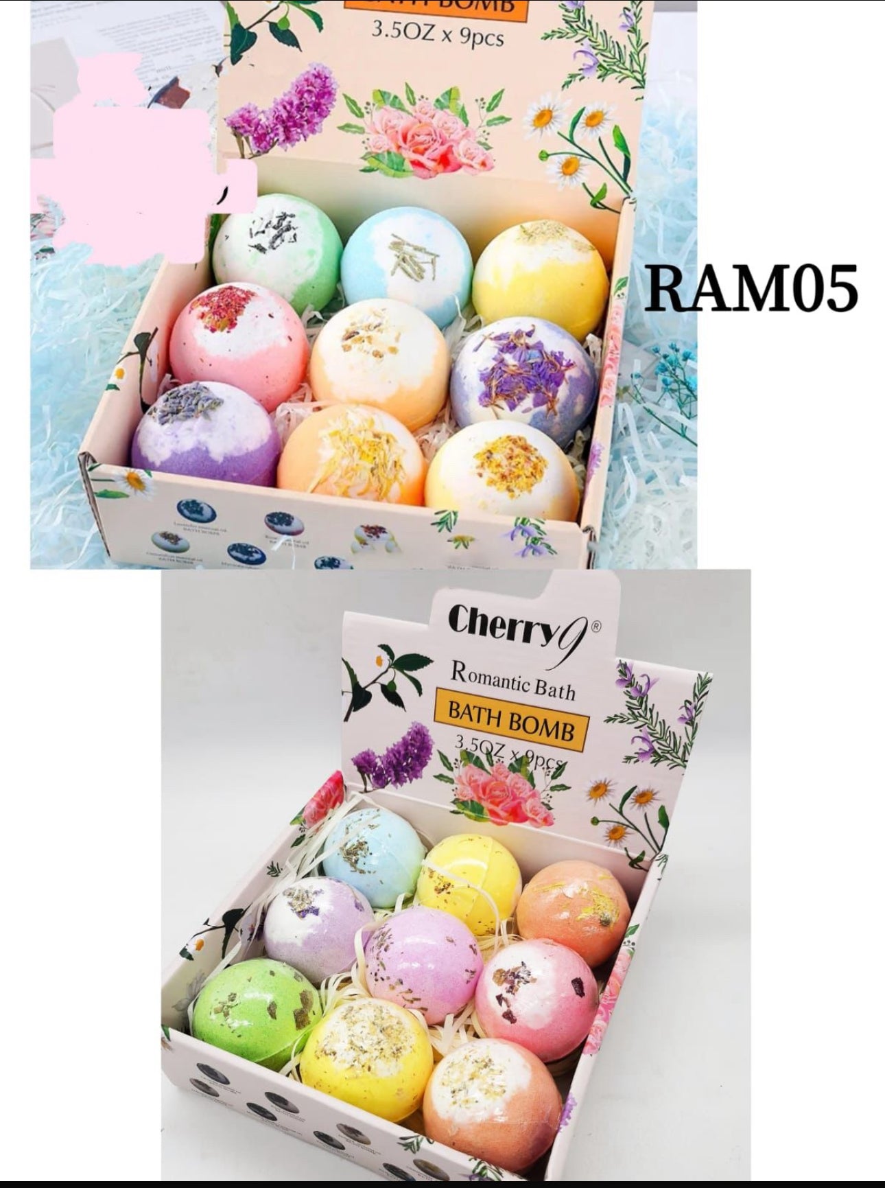 MHome Bath Bombs 9pc
