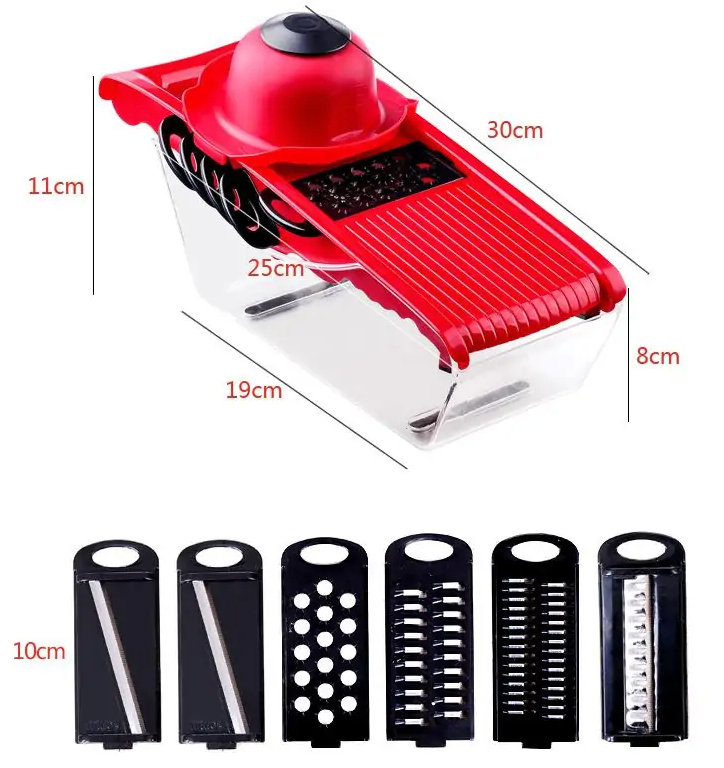 MHome Fruit & Vegetable 6 in 1 Multifunction Cutter