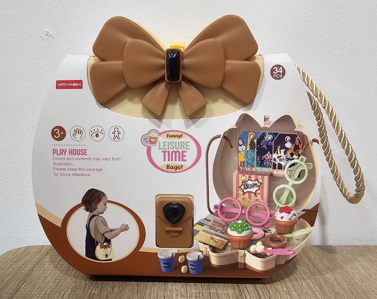 Funny Leisure Time Toy Bag