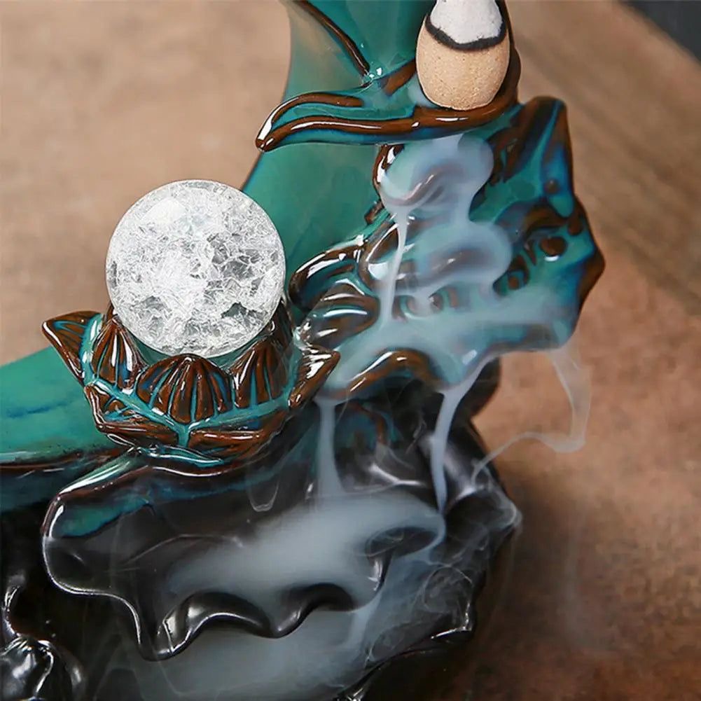 Waterfall Incense Burner Aromatherapy Ornament