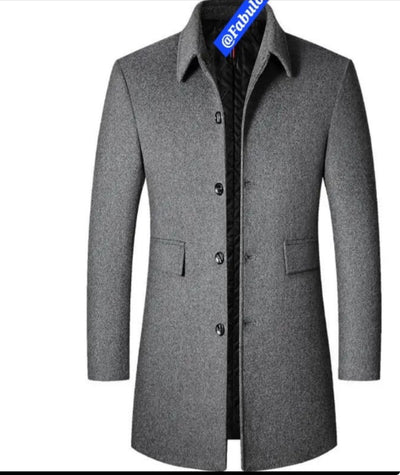 Men’s Winter Trench Coat - Various Colours