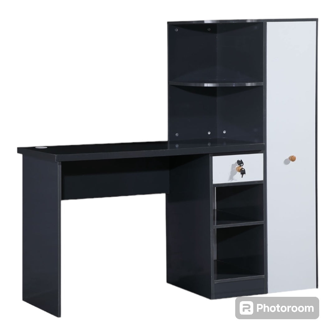 Study Desk With Bookcase