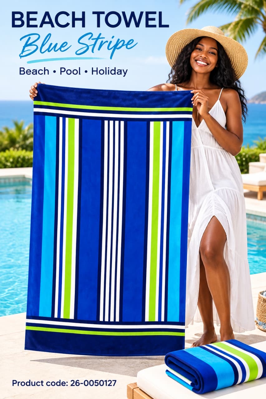 MHome Beach Towels-Various Colours