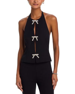 Ladies Chic Halter Top/Pants Set- Various Colours