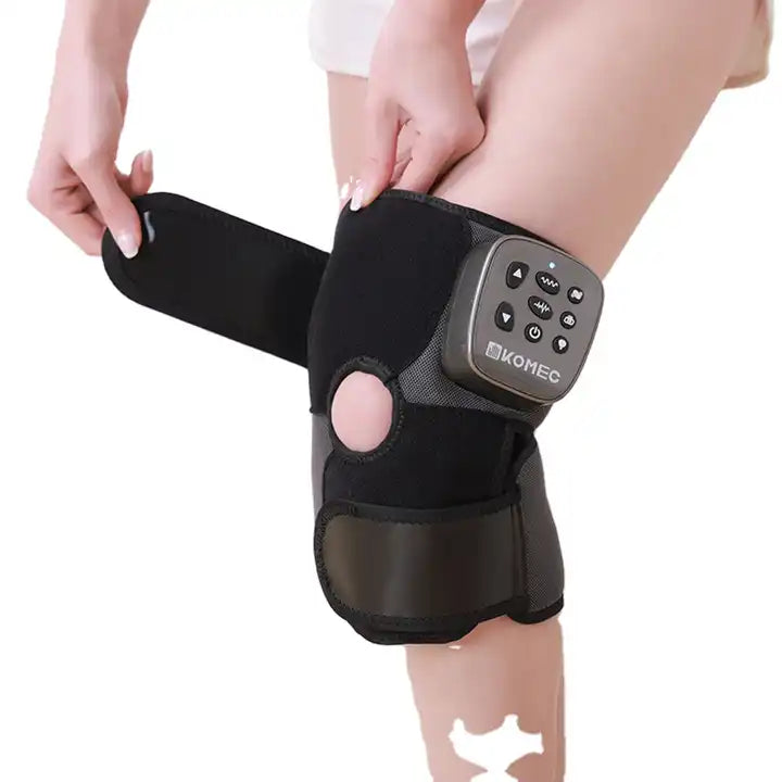 Electric heated knee pads relieve pain and improve blood circulationVibration stimulates thigh physiotherapy relaxer