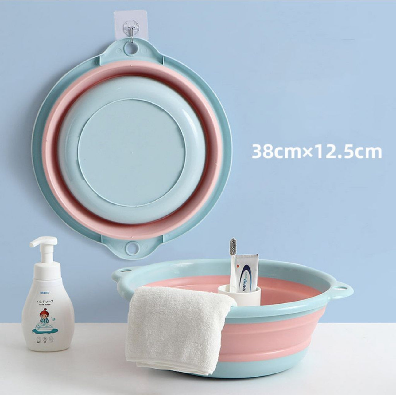 Collapsable Silicone Bucket