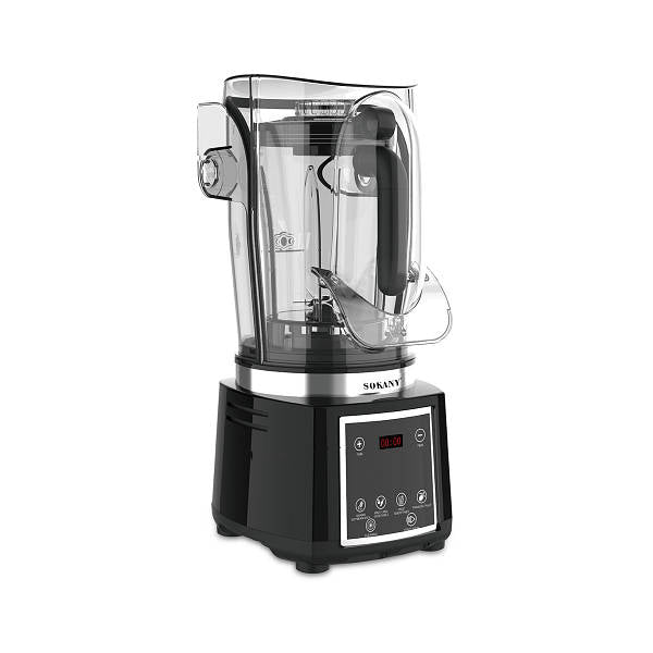 Sokany Professional Grade Blender - Soundproof & Quiet Commercial Blenders, Removable Shield, Perfect for Kitchen, Fruits, Shakes, Smoothies, and Frozen Drinks