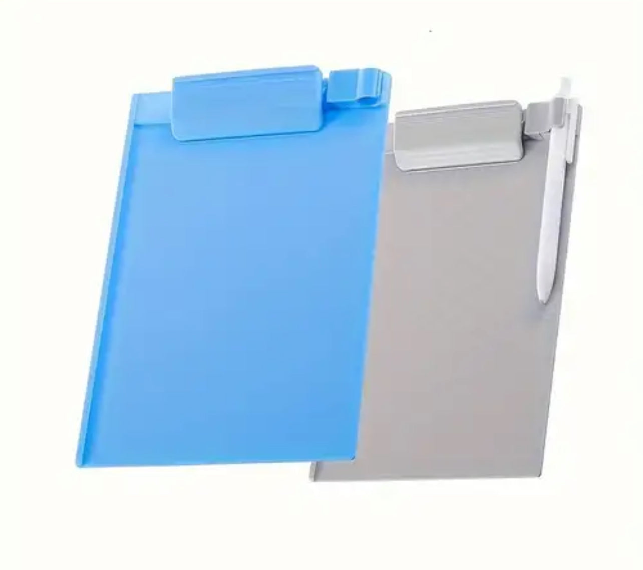 Idena A4 Clipboard Folder – PVC Coated Blue Clipboard With Lid And Inner Pocket - View #11