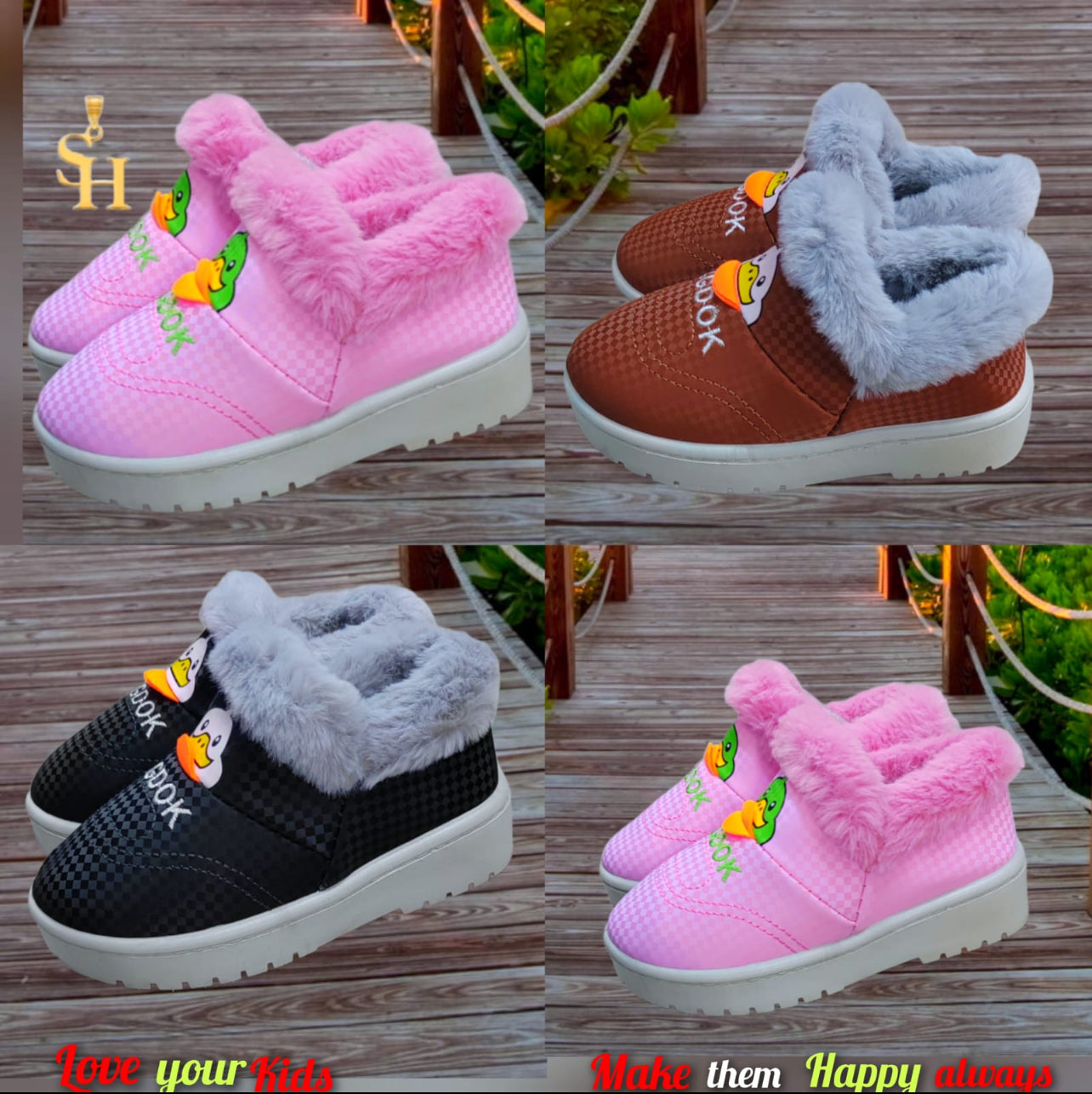 Comfy Plush Bed Time Slippers Various Colours Available