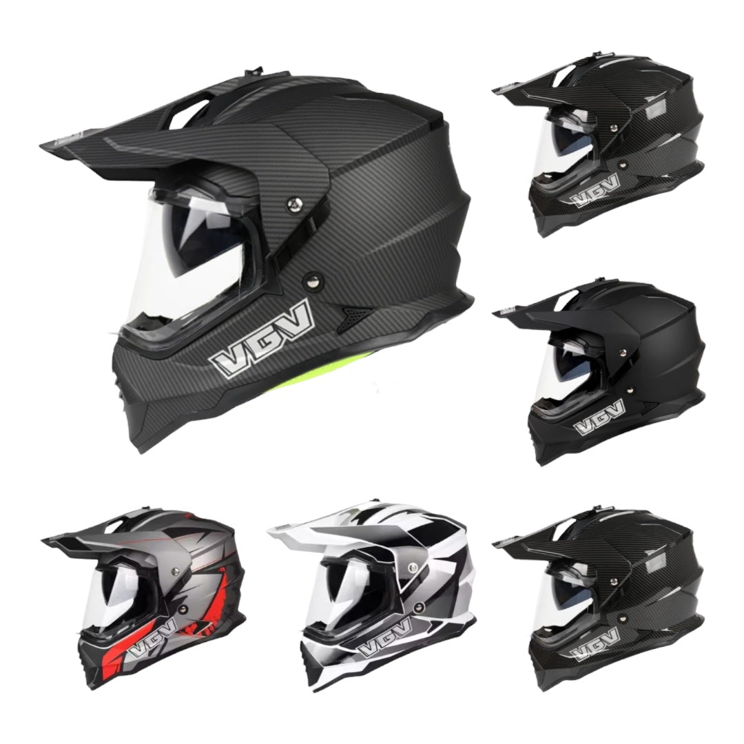 bfvv motorcycle helmet VGV Motocross Helmet DOT Certification MTB ATV Motorcycle Cascos Carbo – Megamall Online Store