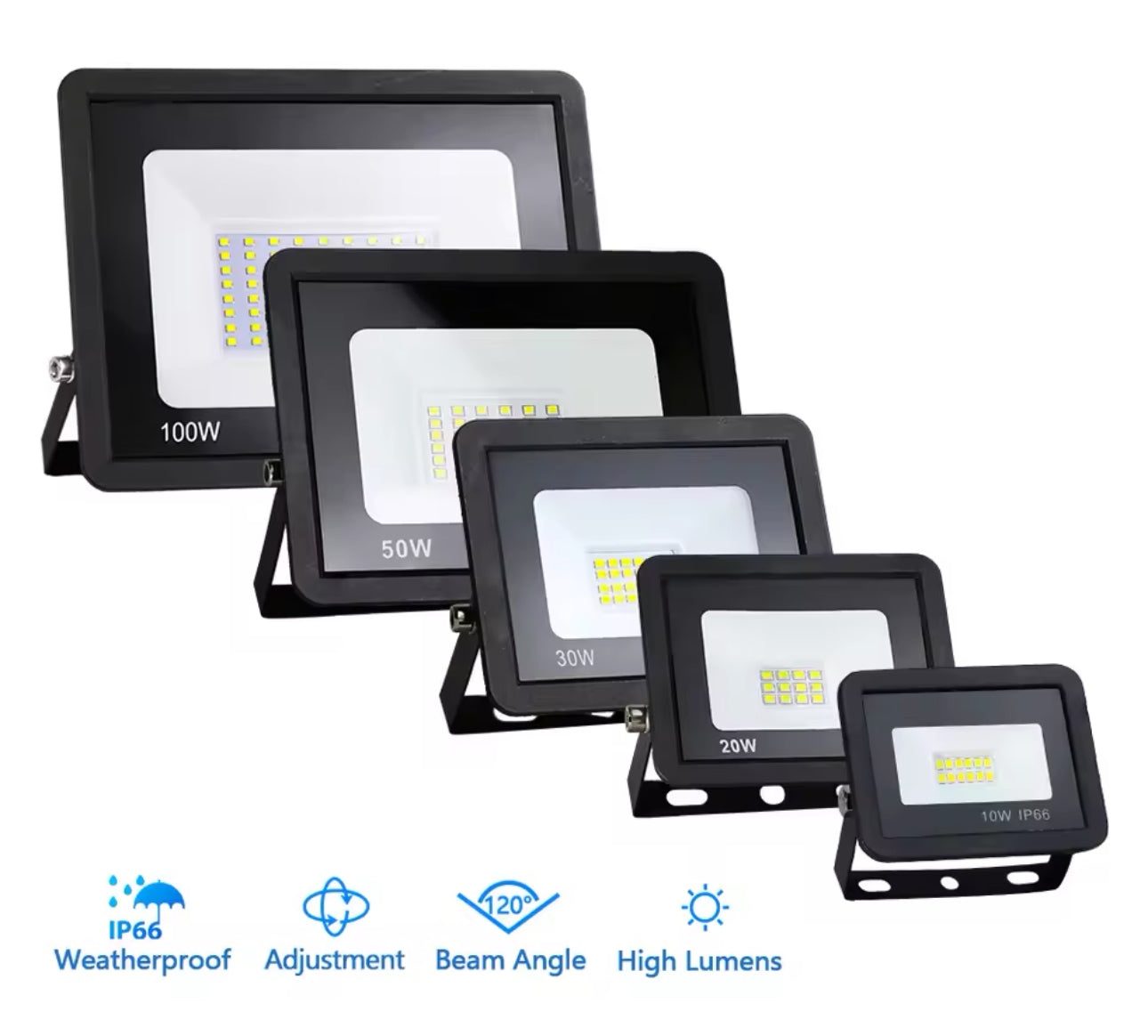 Fine Waterproof IP65 LED Flood Light Various Wattage