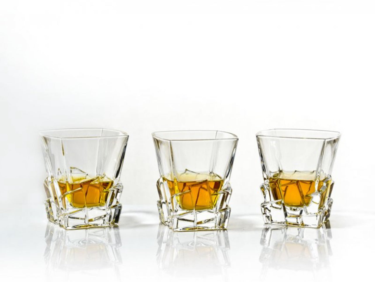 Skyborn Iceberg Whiskey Glasses-4pc