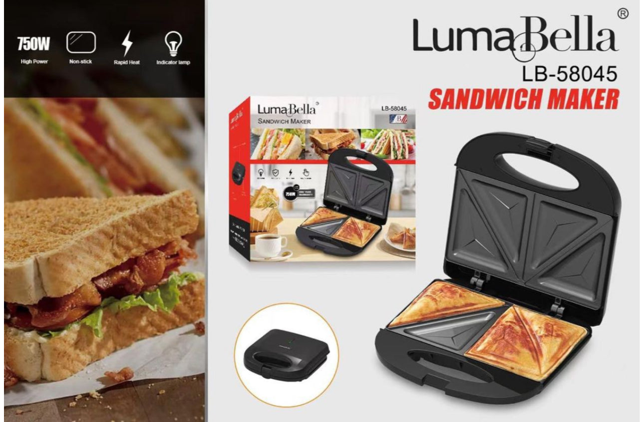 Luma Bella Sandwich Maker 750w