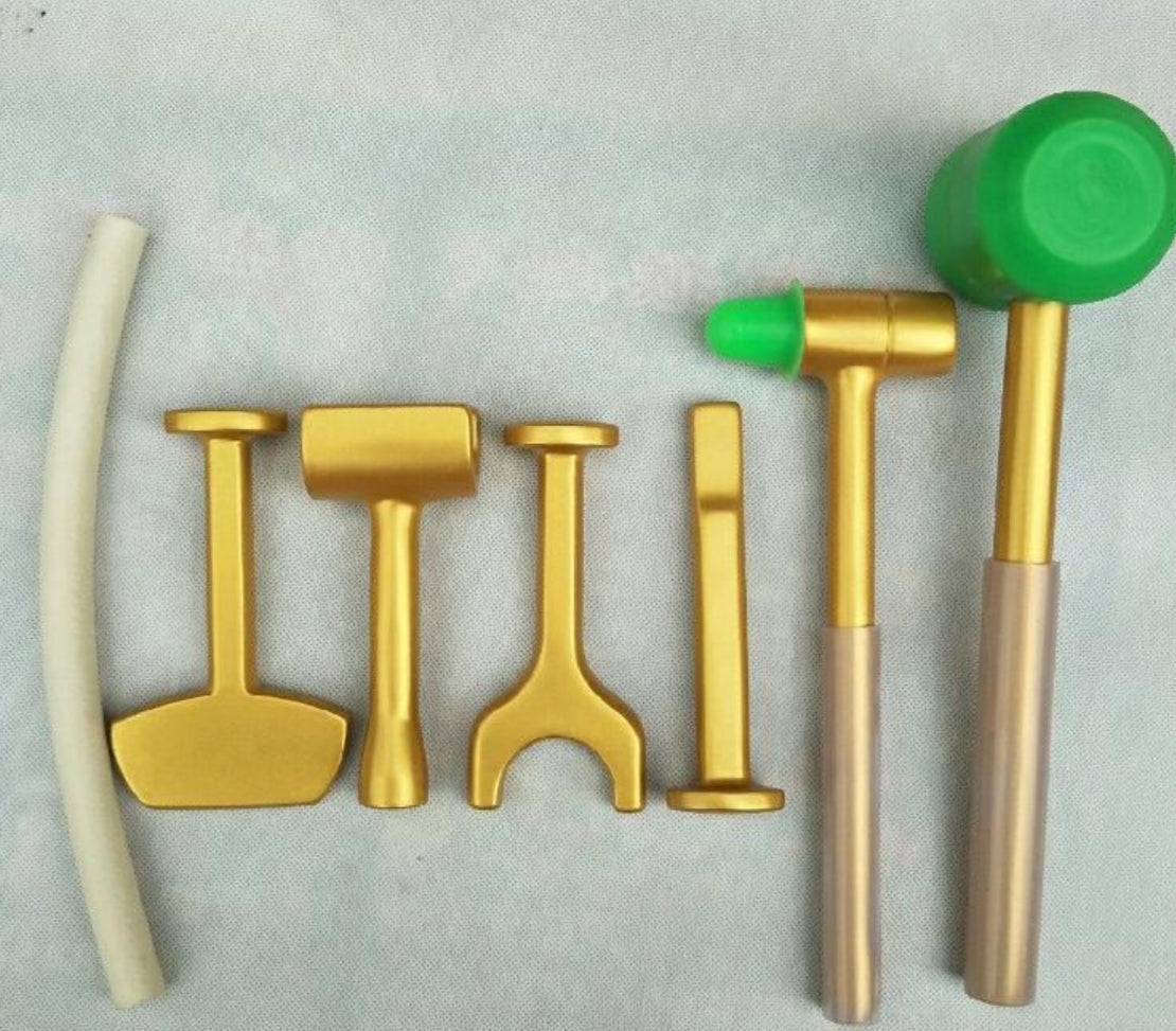 CHIROPRACTIC HAMMER SET ALUMINUM