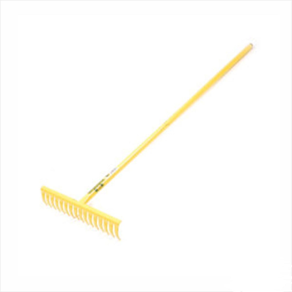 Garden Steel Rake Yellow