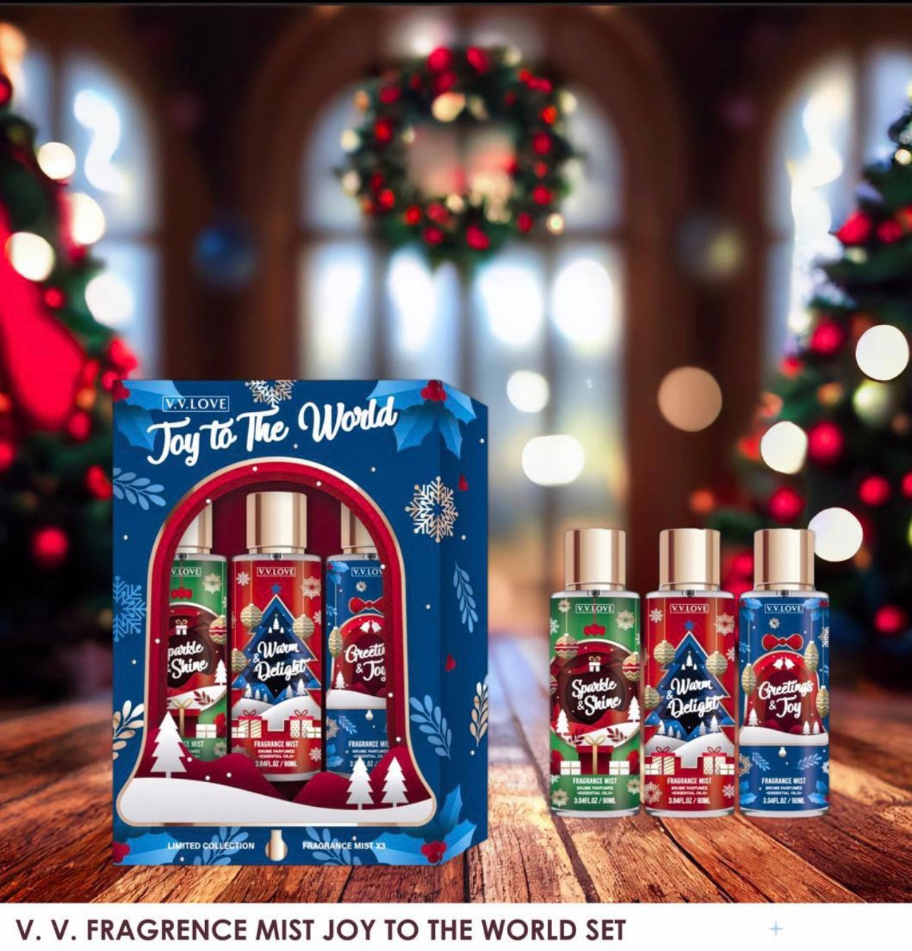 Christmas Fragrance & Body Lotion Gift Sets-Various Options