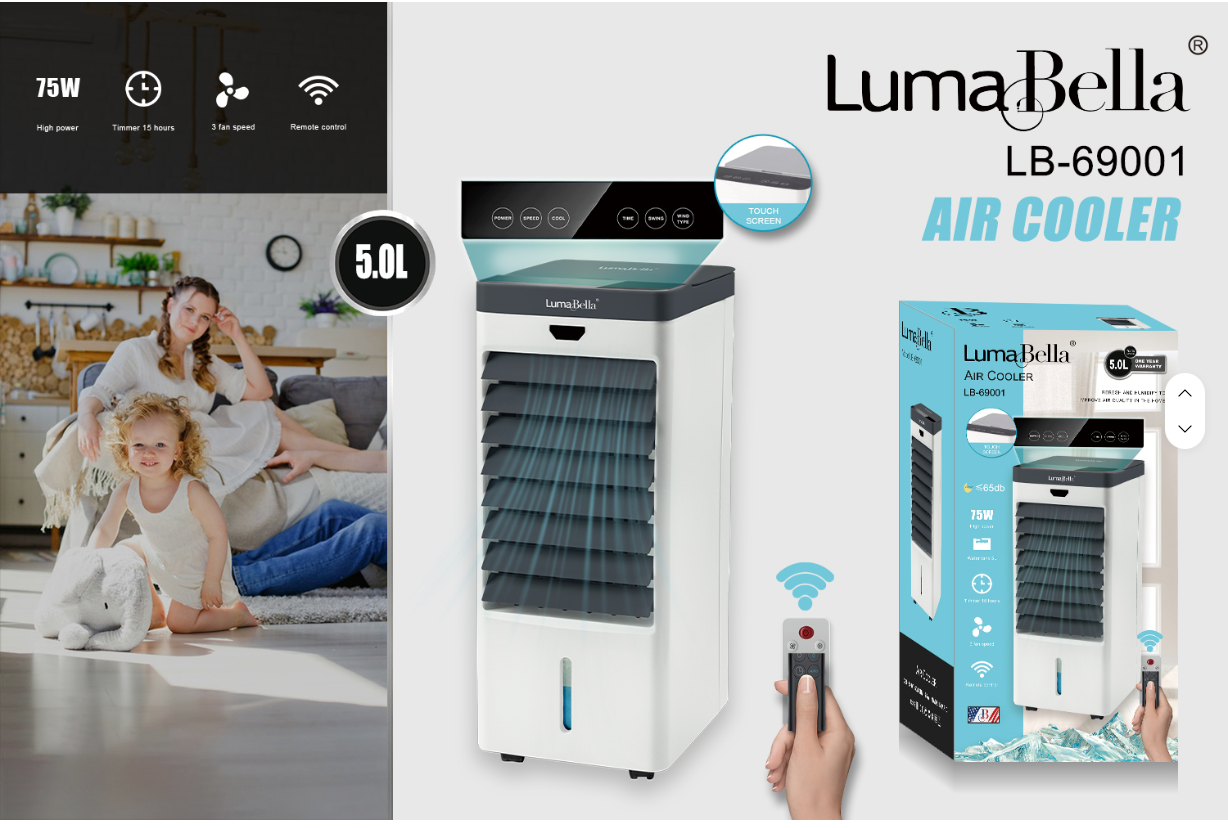 Luma Bella Air Cooler – 5L