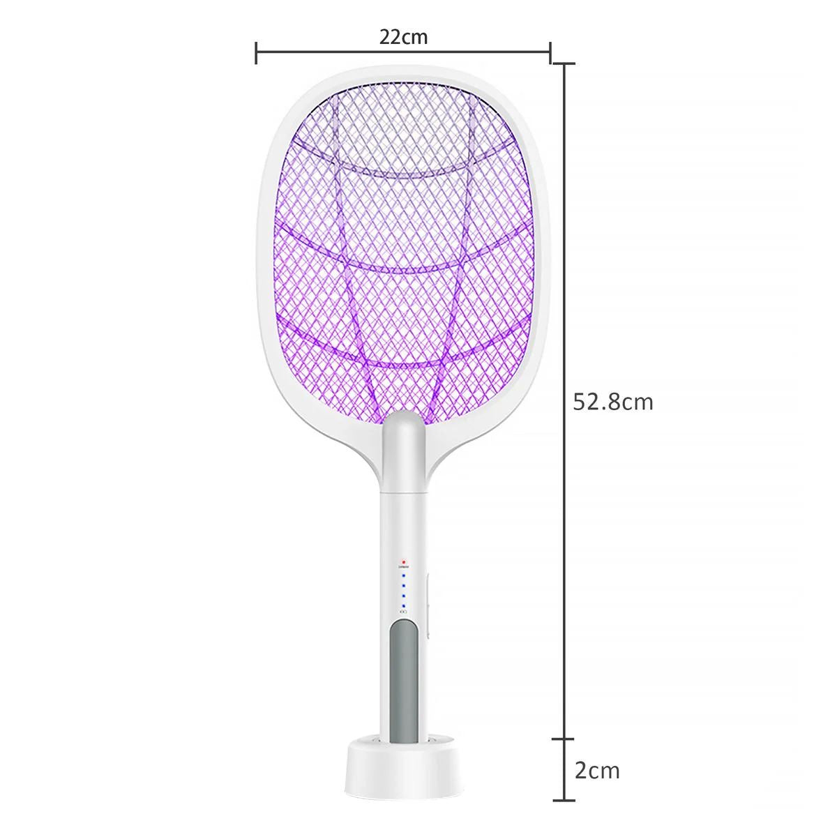 Racket Fly Swatter & Mosquito Zapper Rechargeable