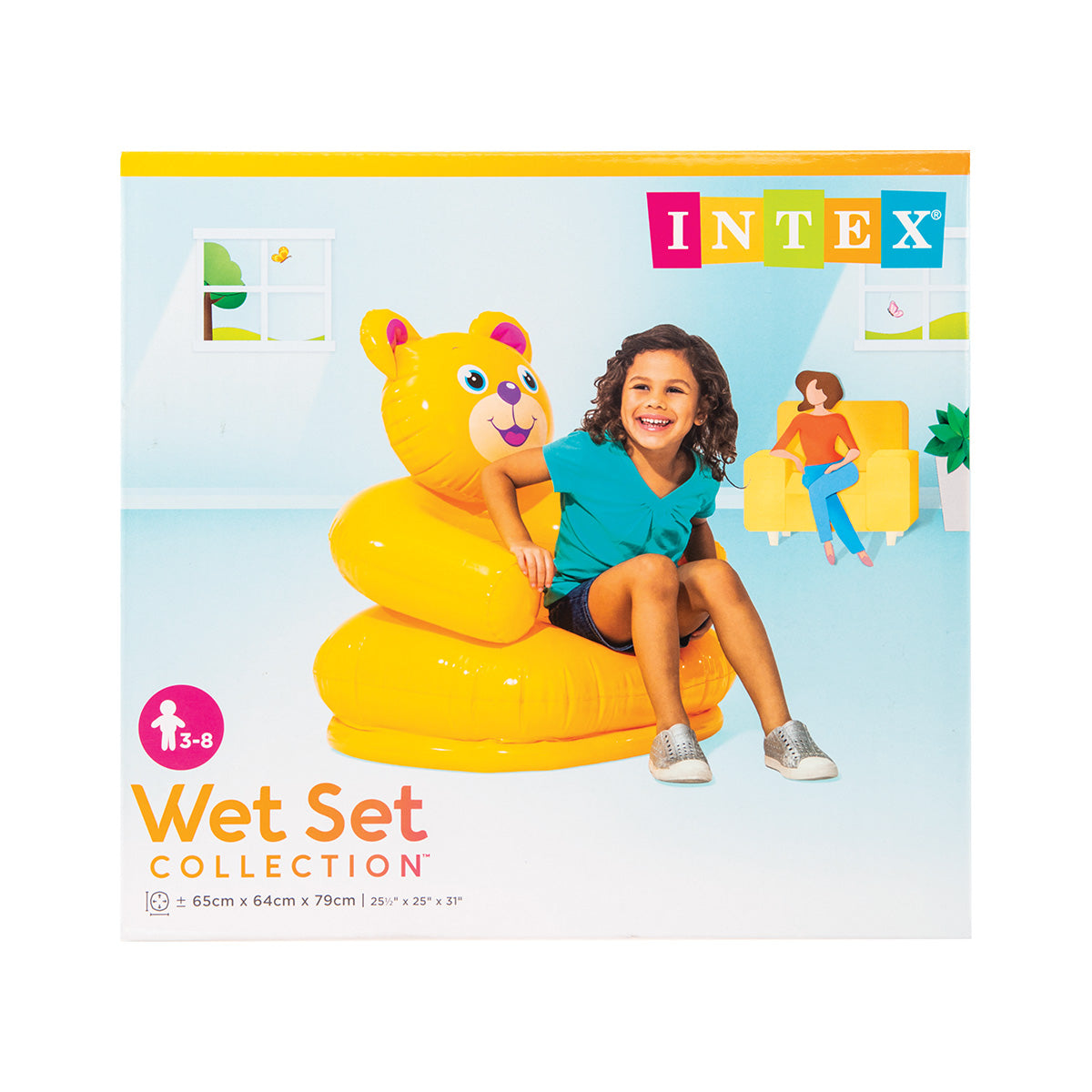 Inflatable Happy Animal Chair