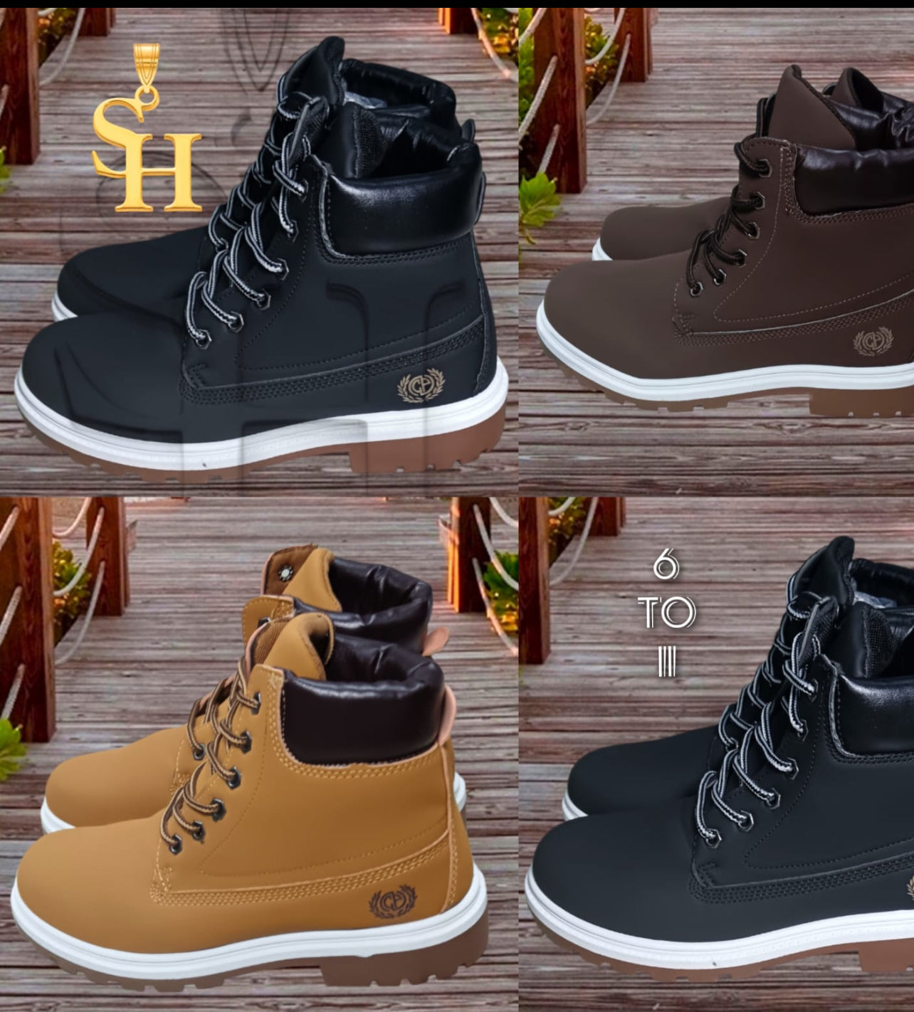 Men Casual High Top Shoes