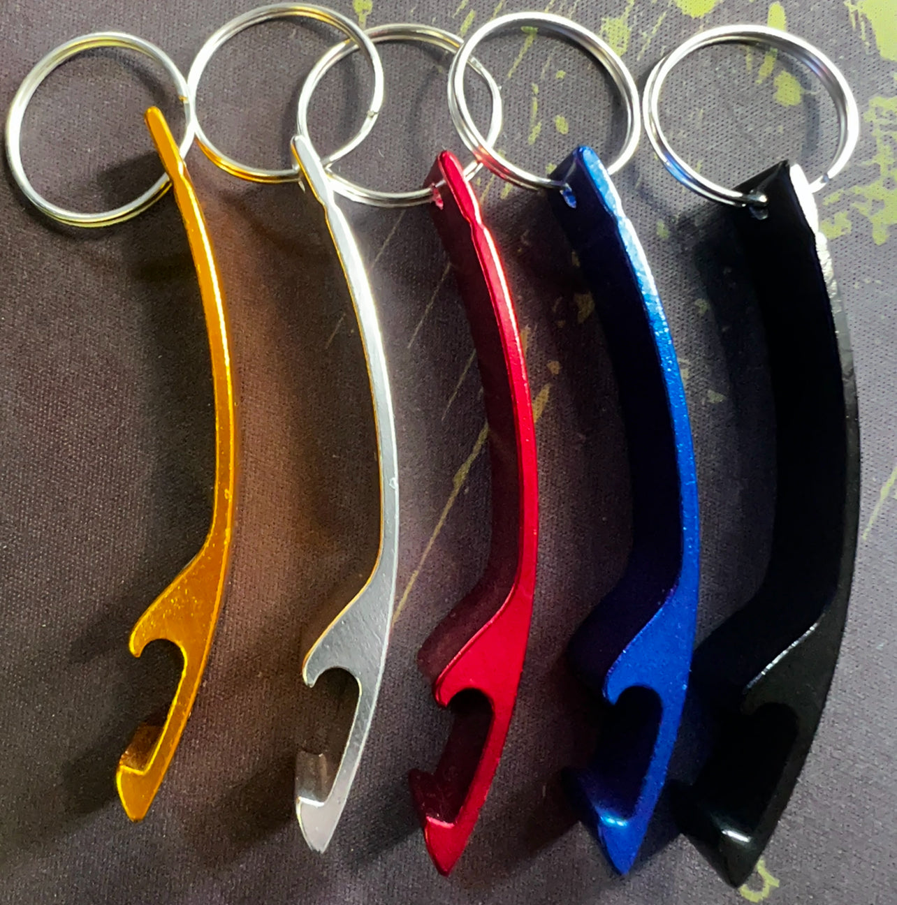 Assorted Key Chain Bottle Openers