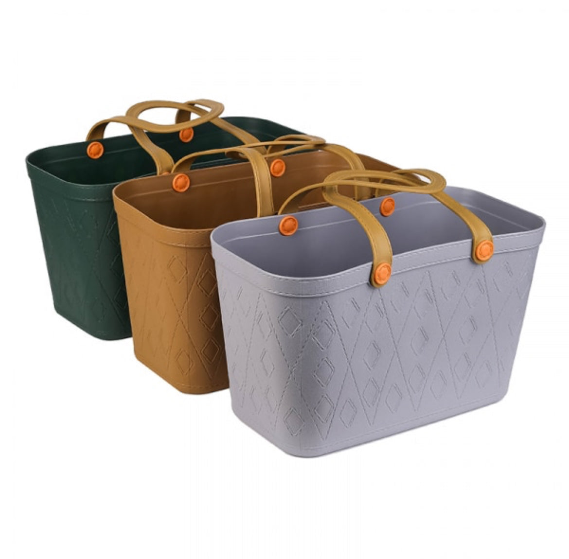 Plastic Storage Picnic Basket