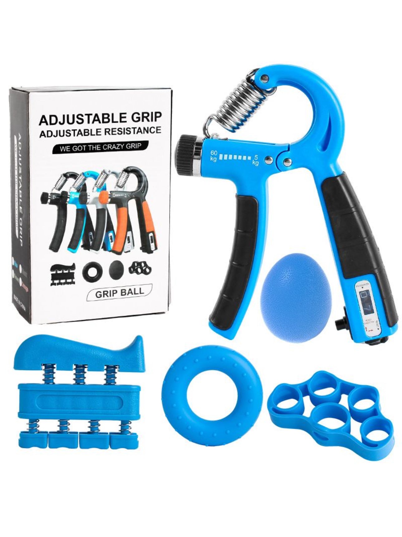 Hand Grip Strengthener Kit