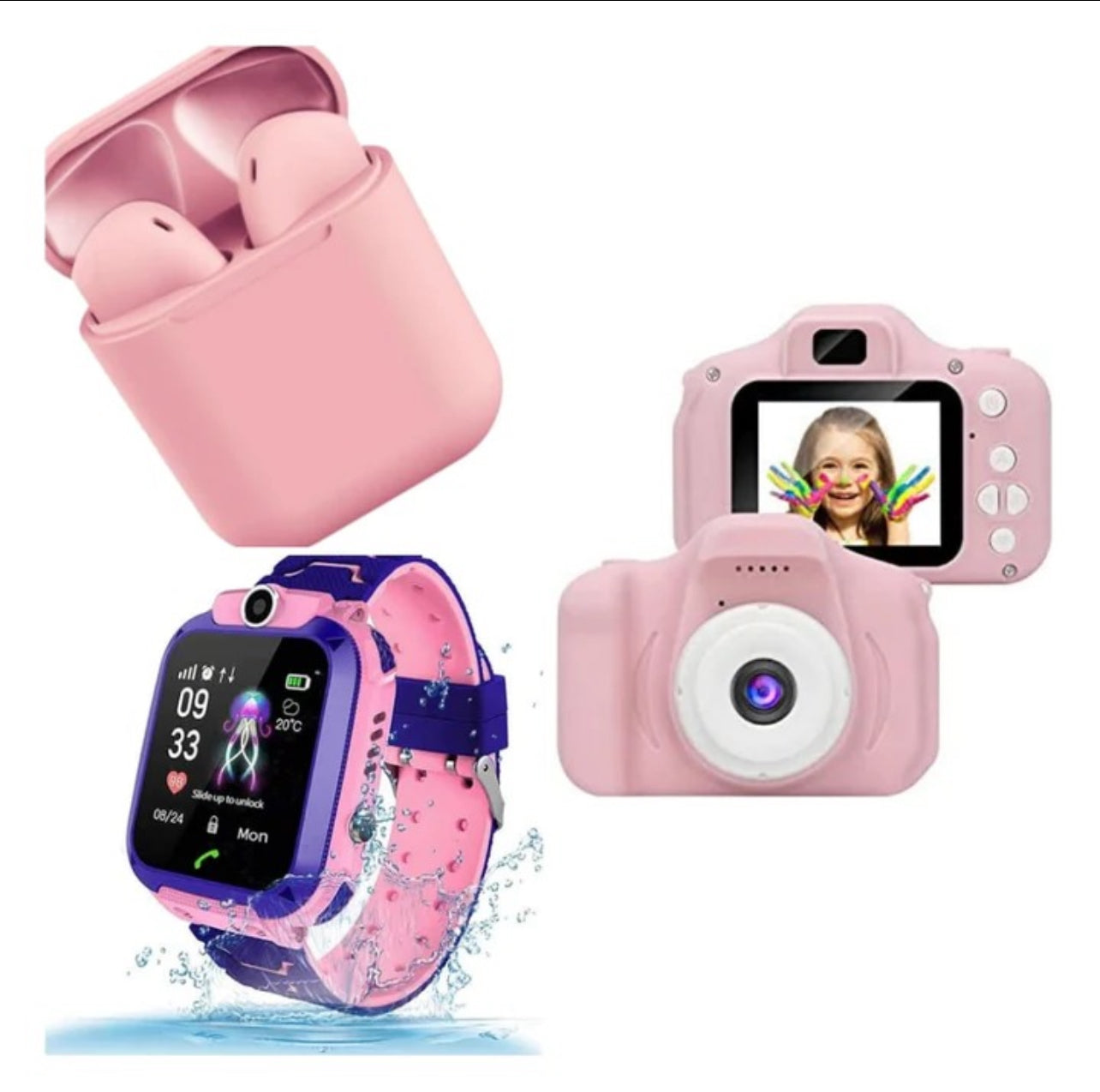 Kids Tech Combo Blue -Boys Pink - Girls 3pc