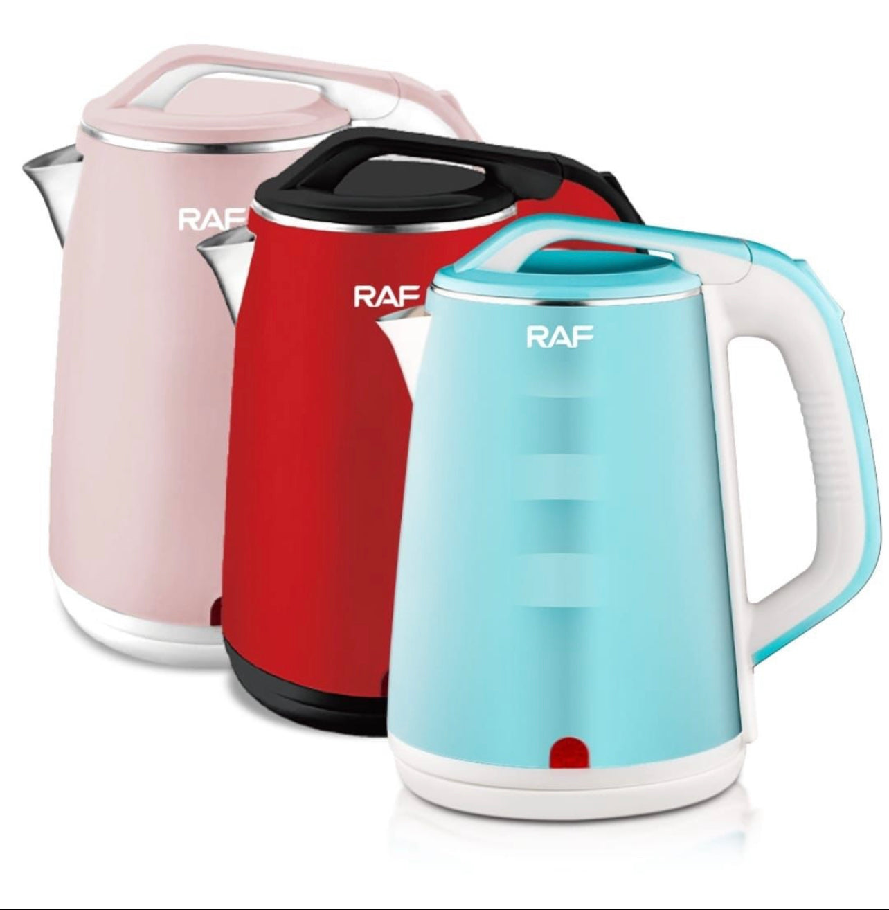 Automatic Electric Kettle 2.5 Liter R.7948 – 2000W with 360° Cordless Power Base