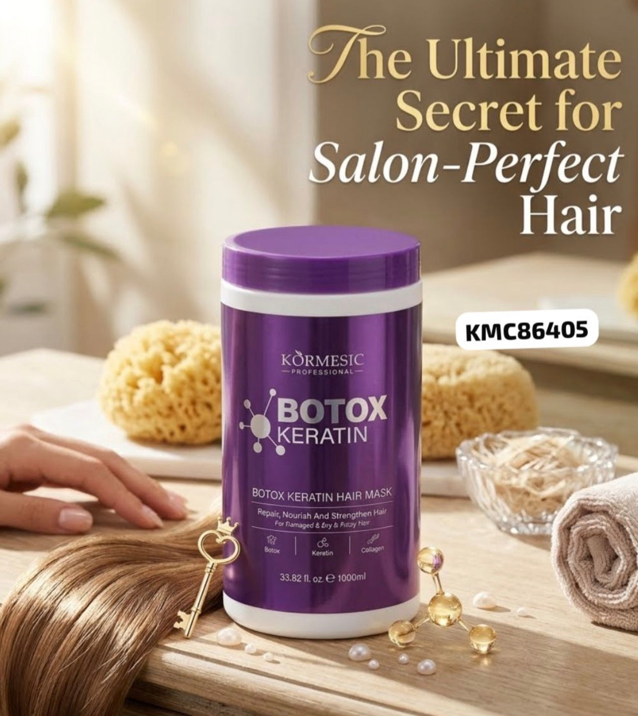 Kormesic Keratin Hair Mask 1000ml