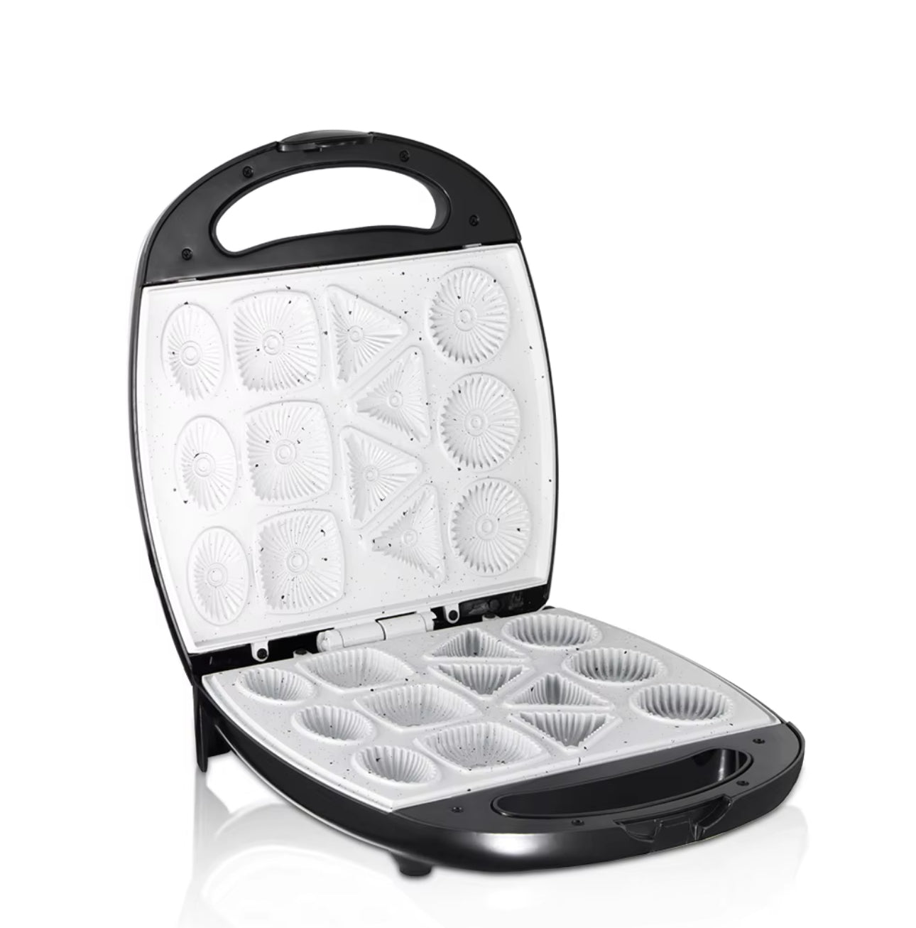 RAF 1400W Electric Breakfast Cake Biscuit Cookie Maker R.260G – Non-Stick Double-Sided