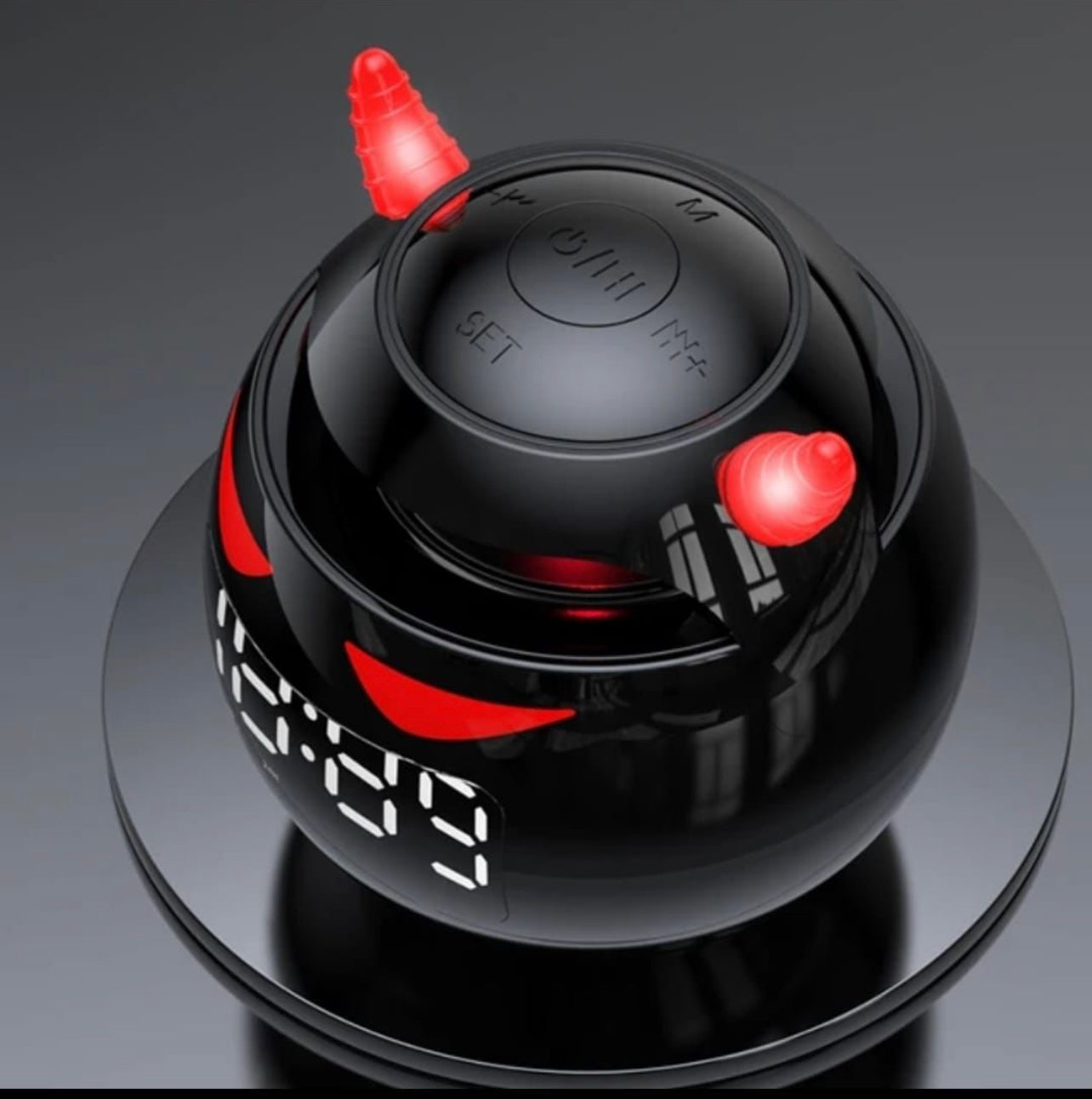 G9 wireless bluetooth speaker colorful subwoofer with led display fm radio alarm clock bluetooth hifi tf card mp3 music play