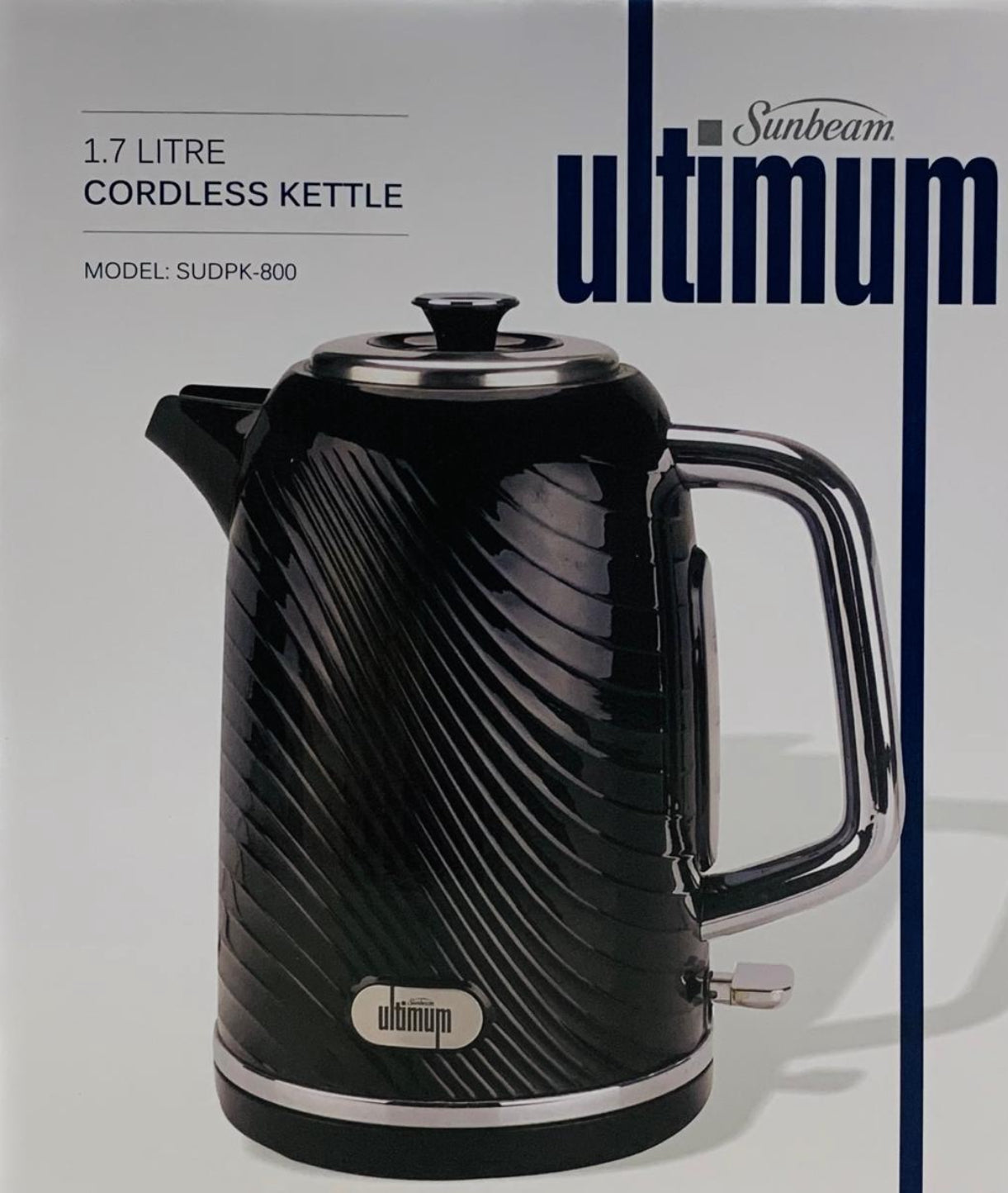 Sunbeam Ultimum 1,7 Litre Black Kettle